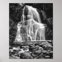 Caídas de la cañada del musgo poster
