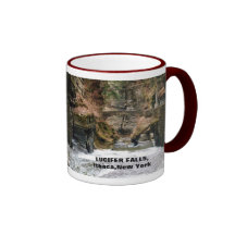 CAÍDAS de LUCIFER, taza de Ithaca, Nueva York