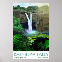 Caídas del arco iris impresiones