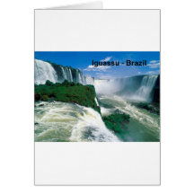 Caídas del Brasil Iguassu (St.K.) Tarjeta