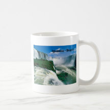 Caídas del Brasil Iguassu (St.K.) Tazas De Café