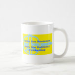 Caiga el fingimiento tazas de café