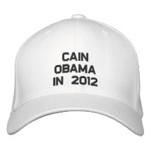 CAÍN OBAMA EN 2012 GORRAS BORDADAS