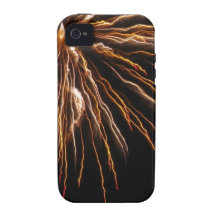 Caja 4 del fuego artificial iPhone 4 carcasas