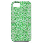 Caja abstracta ideal verde de IPhone 5 iPhone 5 Case-Mate Coberturas
