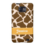 Caja amarilla de la galaxia S de Samsung del estam Galaxy S2 Funda