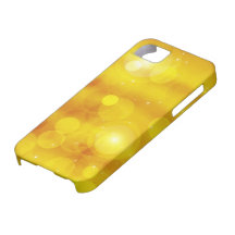 Caja amarilla del iPhone 5 (Barely There) iPhone 5 Protector