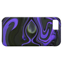 Caja Amethyst abstracta del iPhone 5 del Psychedel iPhone 5 Protectores