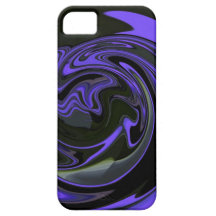 Caja Amethyst abstracta del iPhone 5 del Psychedel iPhone 5 Case-Mate Protectores