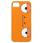 caja anaranjada del iphone 5 de mr.serious iPhone 5 cárcasa