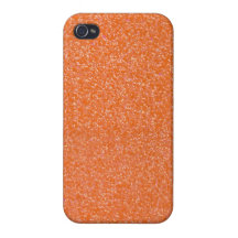 Caja anaranjada del iPhone del brillo iPhone 4/4S Fundas