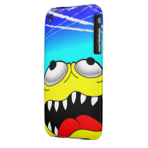 Caja ANDROIDE 1 de los chemtrails iPhone 3 Case-Mate Cárcasas