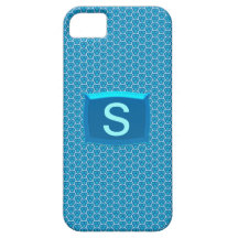 Caja azul adaptable de Iphone 5 del diseño iPhone 5 Fundas