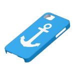 Caja azul de IPhone del ancla iPhone 5 Cárcasa