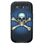 Caja azul de la galaxia de Samsung del cráneo Galaxy S3 Cobertura