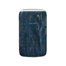 Caja azul de Snakeskin Blackberry Case-Mate Blackberry Protectores