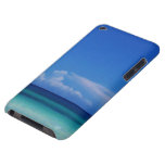 Caja azul del Caribe del tacto de iPod del océano Barely There iPod Fundas