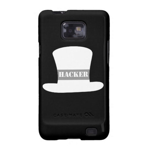 Caja blanca de la galaxia S de Samsung del pirata  Galaxy S2 Fundas