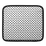 Caja blanco y negro de la impresión del modelo de  mangas de iPad