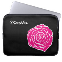 Caja color de rosa personalizada del ordenador por manga computadora
