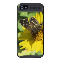 Caja creciente del teléfono de la mariposa del Tex