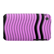 Caja Curvy de la casamata del iPhone 3 del rosa de iPhone 3 Carcasas