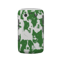 Caja de Blackberry del border collie Case-Mate Blackberry Cobertura