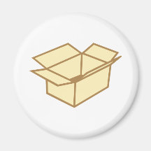 Caja de cartón iman