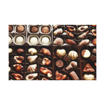 Caja de chocolate impresión en lona