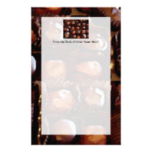 Caja de chocolates, caramelo de chocolate de la te papelería