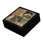 Caja de costura de costura de la lección caja de joyas