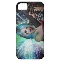 Caja de hadas del teléfono del guerrero iPhone 5 fundas