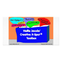 Caja de herramientas creativa de X-Spot® Tarjeta Fotográfica