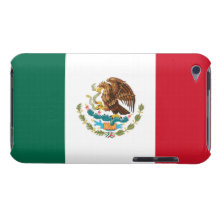 Caja de iPod de la bandera mexicana iPod Touch Cárcasas