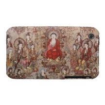 Caja de la casamata de la curva de Sakyamuni Buda  iPhone 3 Fundas
