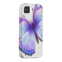 Caja de la casamata de la mariposa B iPhone 4 Funda