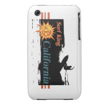 Caja de la casamata de rey California de la resaca Case-Mate iPhone 3 Coberturas