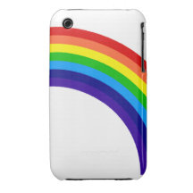 Caja de la casamata del arco iris iPhone 3 Case-Mate carcasas