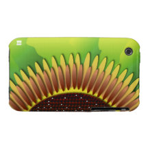 Caja de la casamata del iPhone 3 del girasol iPhone 3 Case-Mate Carcasas