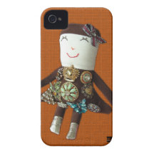 Caja de la casamata del iPhone 4 de Edna de la muñ iPhone 4 Case-Mate Cárcasas