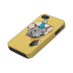Caja de la casamata del iPhone 4 del sombrero del  cárcasas casemate