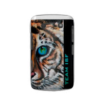 Caja de la casamata del tigre del equipo ISF Case-Mate Blackberry Cobertura