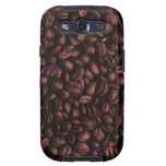 Caja de la galaxia S de Samsung de los granos de c Samsung Galaxy SIII Funda