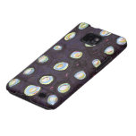 Caja de la galaxia S de Samsung en negro Galaxy SII Coberturas