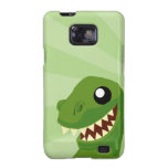 Caja de la galaxia S de T-Rex Samsung Galaxy S2 Funda