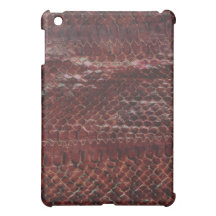 Caja de la impresión de la piel de serpiente de Br iPad Mini Carcasa