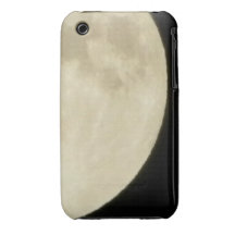 Caja de la Luna Llena iPhone 3 Case-Mate Carcasa