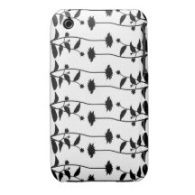 caja de las flores del baile Case-Mate iPhone 3 cobertura