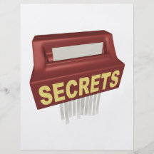 Caja de los secretos flyer a todo color