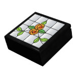 Caja de madera de las rosas del melocotón caja de regalo